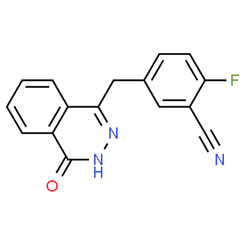 CAS 1021298-68-9|2-Fluworo-5-((4-oxo-3,4-dihydrophthalazin-1-il)Metil)benzonitrile