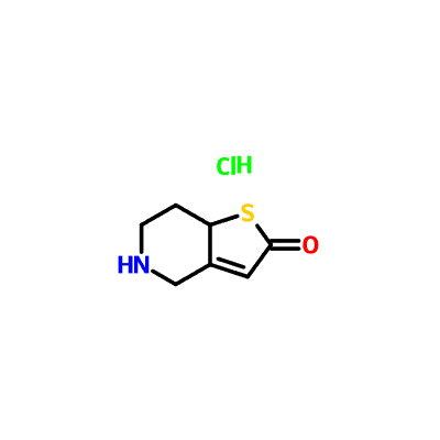 CAS 115473-15-9|5,6,7,7a-Tetrahydrothieno[3,2-c]pyridine-2(4H)-one Hydrochloride
