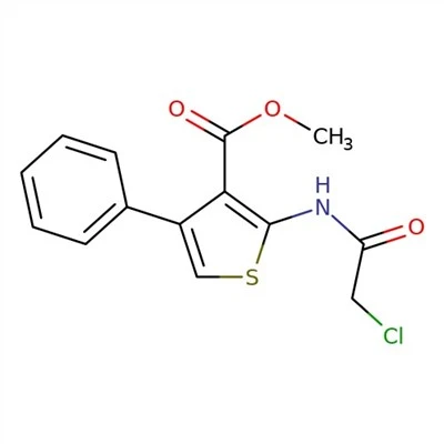 CAS:356568-66-6|2-(2-chloroacetylamino)-4-phenylthiophene-3-carboxylate tal-metil