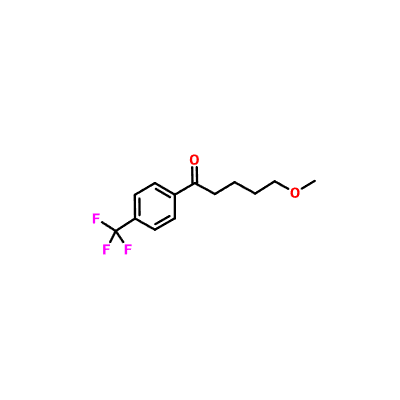 CAS 61718-80-7|5-Metossi-1-[4-(trifluworomethyl)phenyl]-1-pentanone