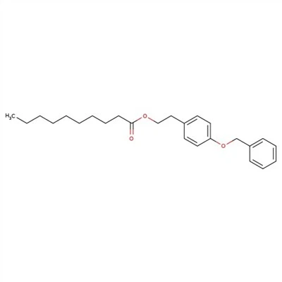 CAS:848484-93-5|Aċidu Dekanoiku, 2-[4-(phenylMethoxy)phenyl]ethyl Ester