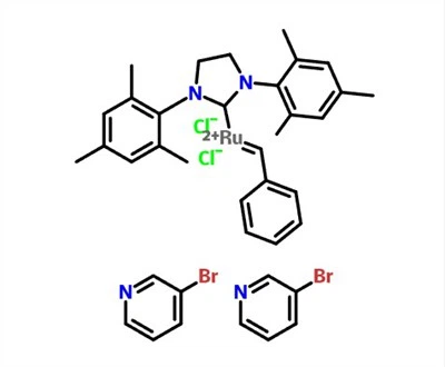 CAS 900169-53-1|Benziliden-[1,3-bis(2,4,6-trimetilfenil)imidazolidin-2-iliden]-diklororutenju,3-bromopiridina