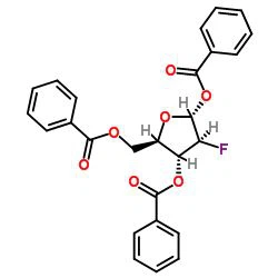 CAS:97614-43-2|2-Deoxy-2-fluworo-1,3,5-tri-O-benzoyl-D-ribofuranose