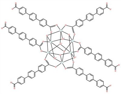 CAS:1072413-85-4丨Zirconju, Tetra-μ3-hydroxytetra-μ3-oxohexakis[μ-[[1,1':4',1''-terphenyl]{{11} },4''-dicarboxylato(2-)-κO4:κO'4]]hexa-